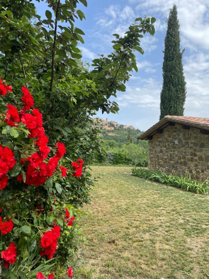 La casa dei caprioli appartamento in casale Montepulciano Stazione Esterno foto